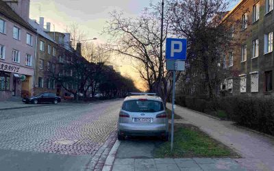 Analiza parkowania na Osiedlu Gajowice we Wrocławiu